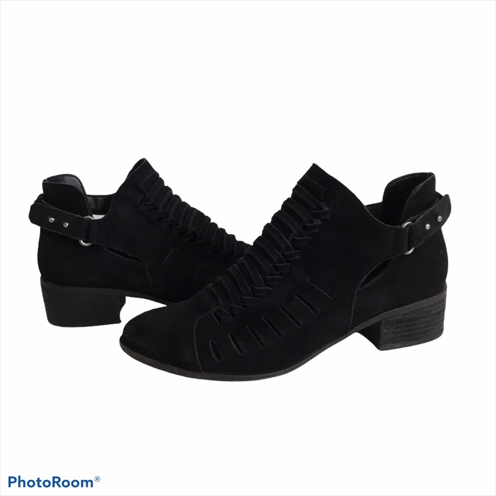 Sam Edelman “Pierson” Ankle Booties Black Size 8